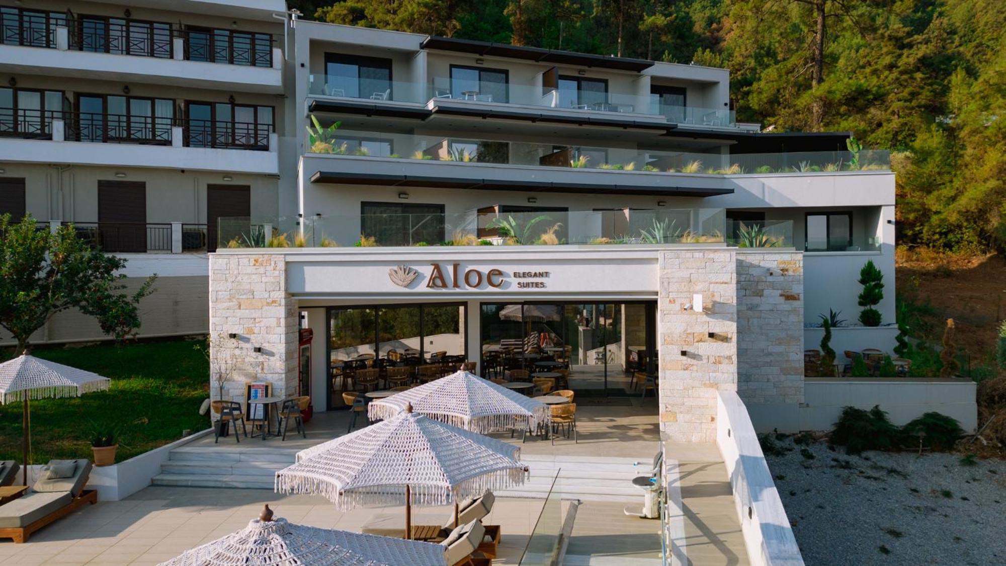 Aloe Elegant Suites Skála Potamiás Eksteriør bilde